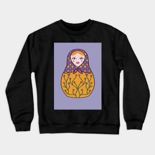 Checks & Flowers Russian Doll Crewneck Sweatshirt